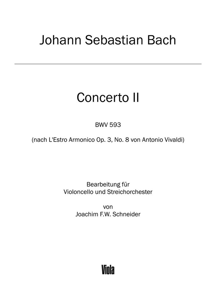 Concerto in A minor